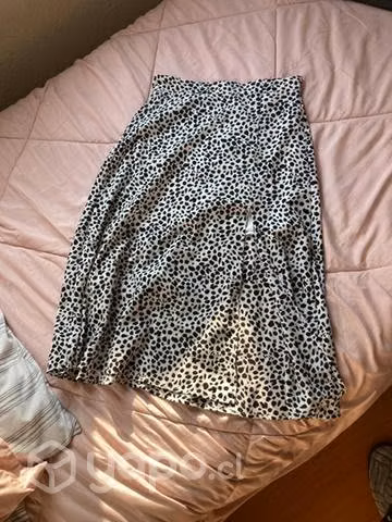 Falda animal print talla M