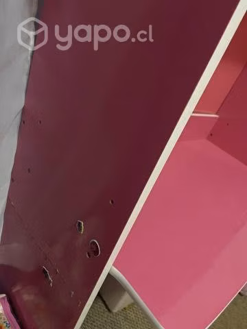 Escritorio rosa