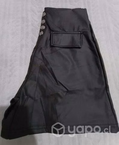 Short eco cuero - Imagen 2