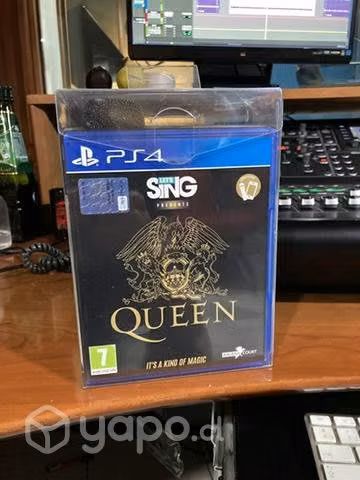Juego para PS4 Lets Sing Queen incluye micrófon