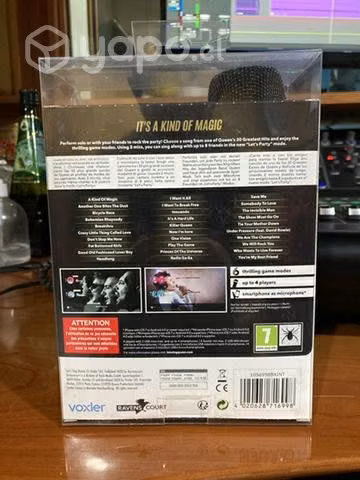 Juego para PS4 Lets Sing Queen incluye micrófon - Imagen 3