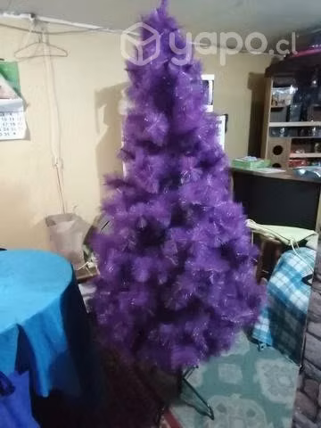 Árbol de navidad morado - Imagen 2