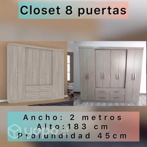 Hermosos closet y rack