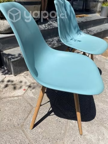 2 sillas Eames menta - Imagen 3