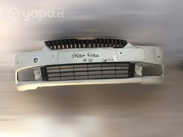 Skoda fabia 2015 2019 parachoque delantero marca