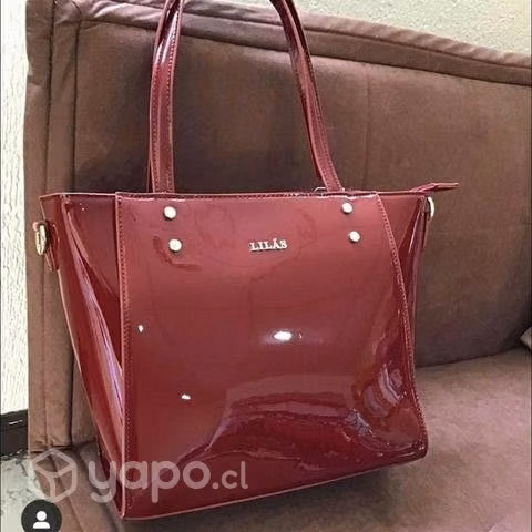 Cartera Lilas Nueva Rojo italiano