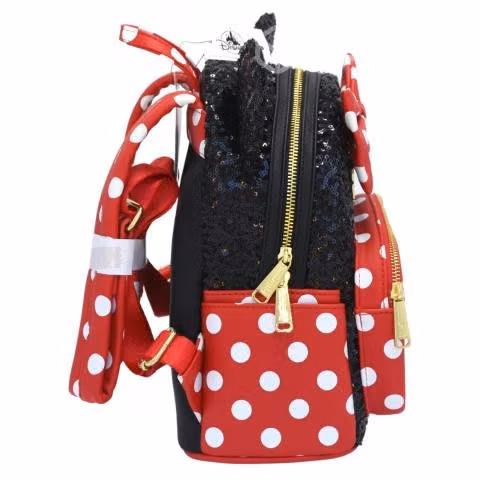 Mochila Disney Parks Loungefly Minnie Glitter Orig