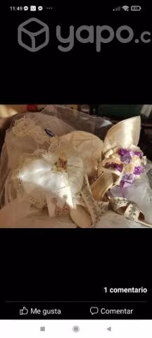 Bellos y exclusivos vestidos de novia y ajuares - Imagen 4