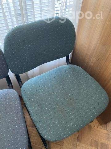 Silla acolchada de tela - Imagen 4