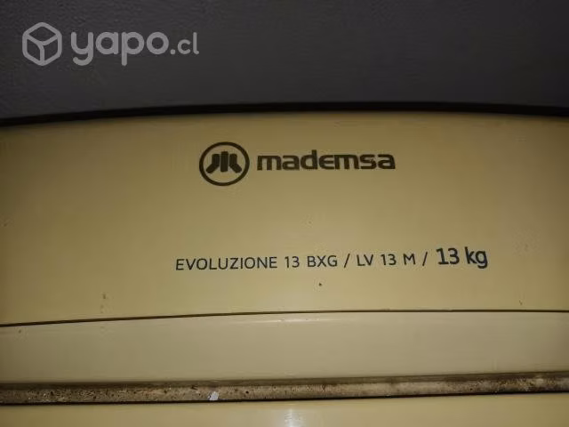 Lavadora Mademsa 13 kilos