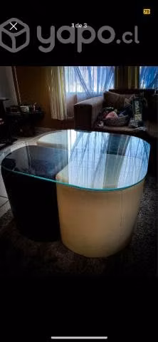 Mesa de centro 80X80 + 4 puff - Imagen 3