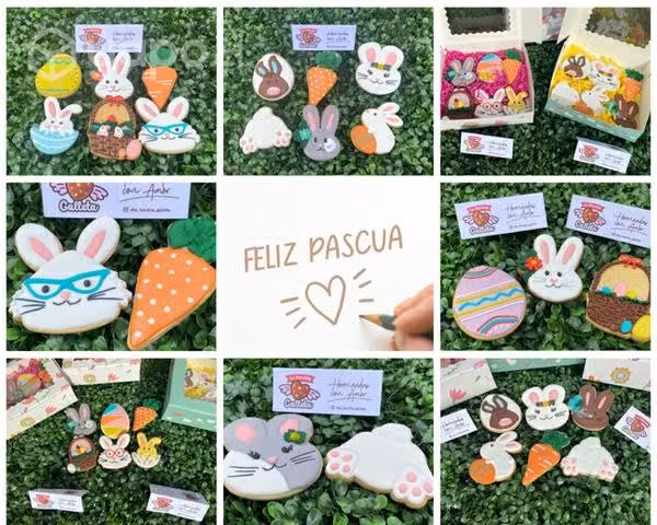 Galletas decoradas con Glasé - Imagen 6
