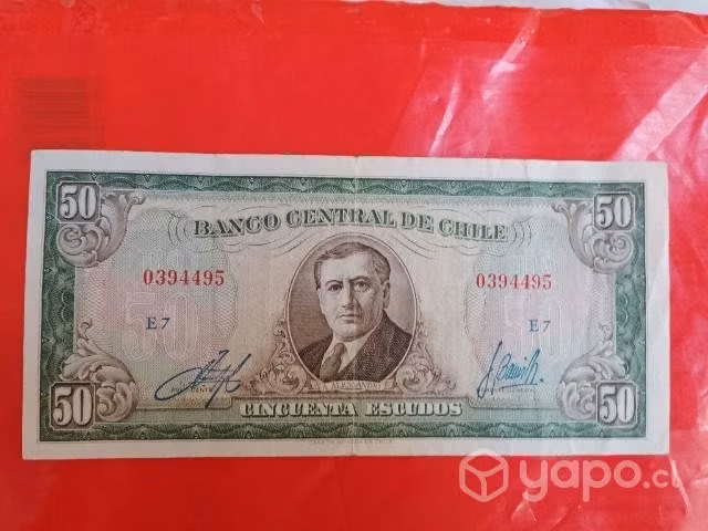 Billetes chilenos