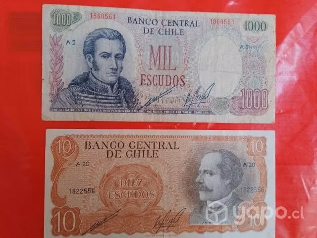 Billetes chilenos