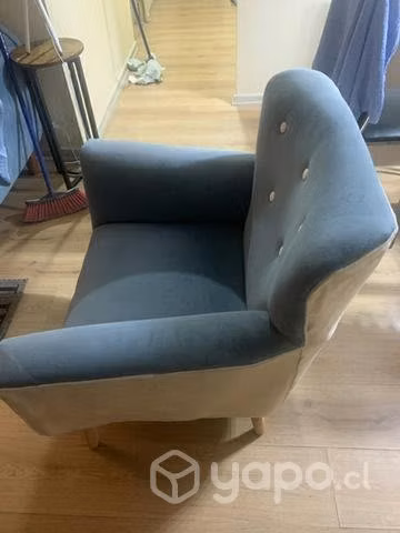 Par de poltronas como nuevas estilo vi ta