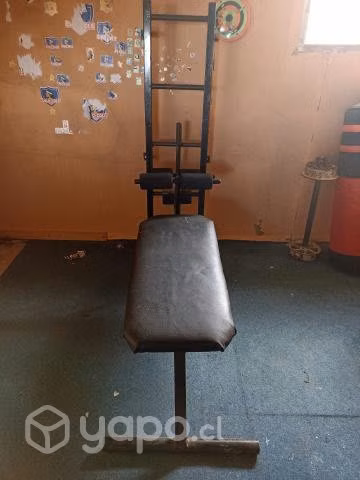 Banca de abdominales