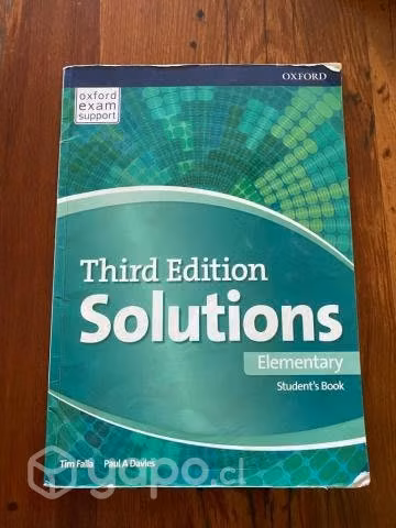 Libro de Ingles Third Edition "Solutions"