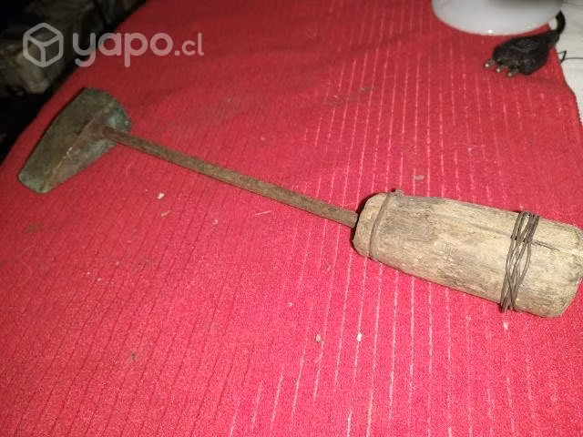 Antiguo cautín de soldar de cobre,adorno vintage