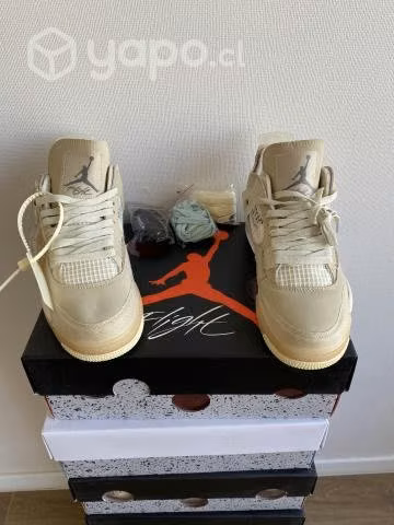 Jordan retro 4 x off white