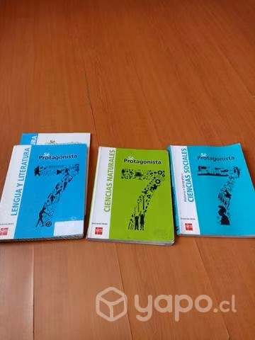 Libros 7mo básico "Se Protagonista"