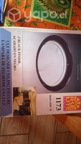 Lámpara de techo de una luz