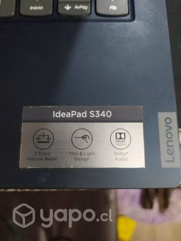 Notebook Lenovo Ideapad S340