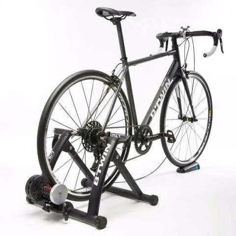 Rodillo para bicicleta home trainer negro