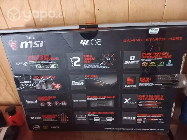 Notebook gamer MSI - Imagen 2