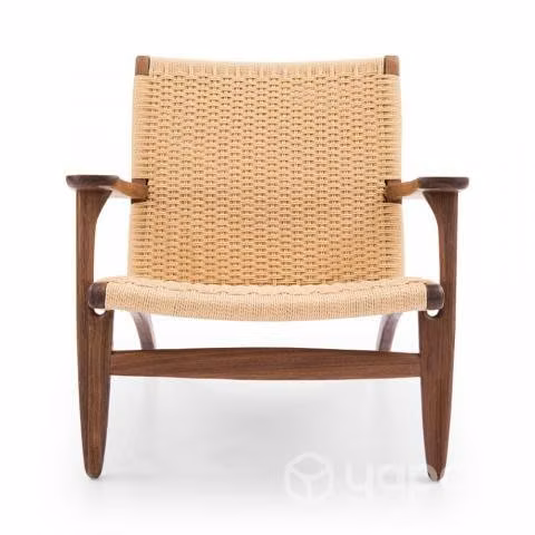 Butaca danesa wegner nuez iz