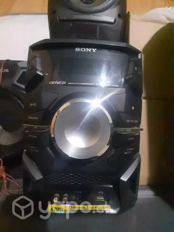 Equipo de sonido SONY