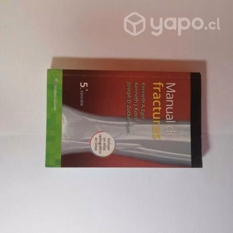 Libro medicina: Manual de fracturas