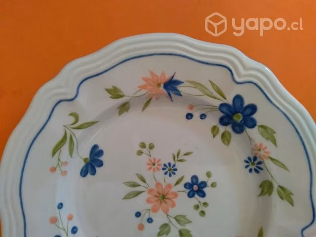 Plato antiguo decorativo coleccionable - Imagen 2