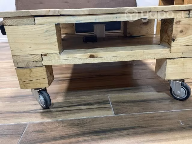 Mesa de centro pallet 0,65x0,81 alto 0,37 - Imagen 3