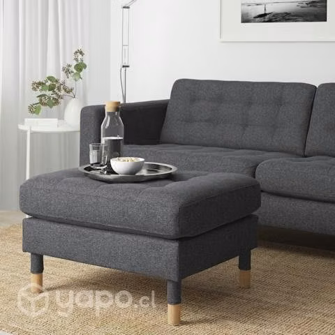 Apoyapiés, gris oscuro con poco uso