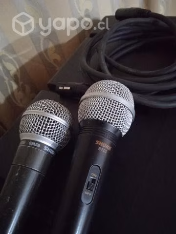 micrófonos shure