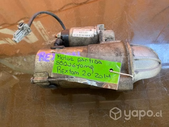 Motor partida arranque Ssangyong Rexton 2.0 2014