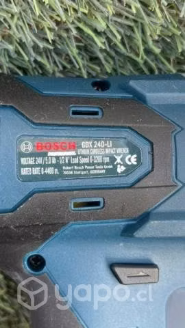 Llave de impacto marca BOSCH ( alternativa ) inala