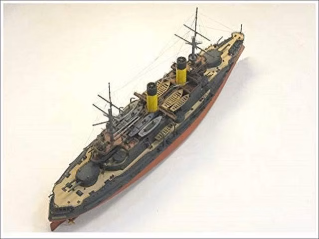 Maqueta acorazado ruso Kniaz Suvorov, 1905