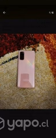 Samsung Galaxy S20 color rosado