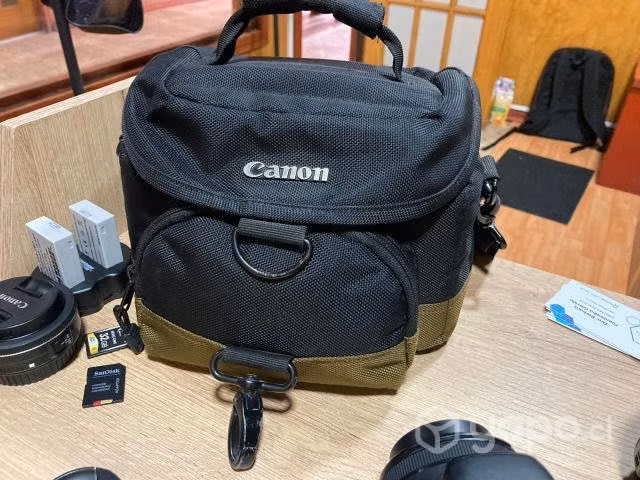 Camara canon 3ti + 3 lentes y accesorios