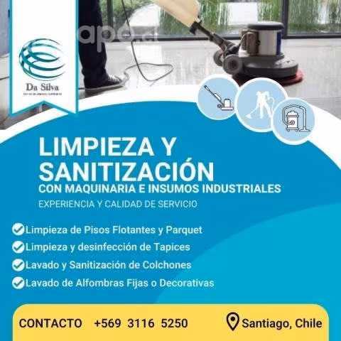 Serv de limpieza y sanitizacion
