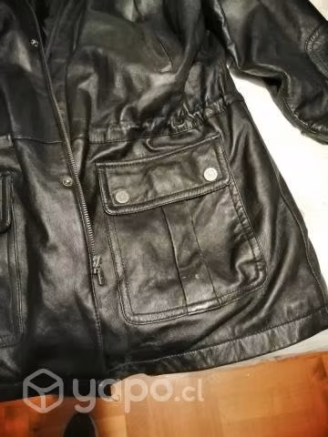 LIQUIDO Chaqueta de cuero americana - Imagen 3