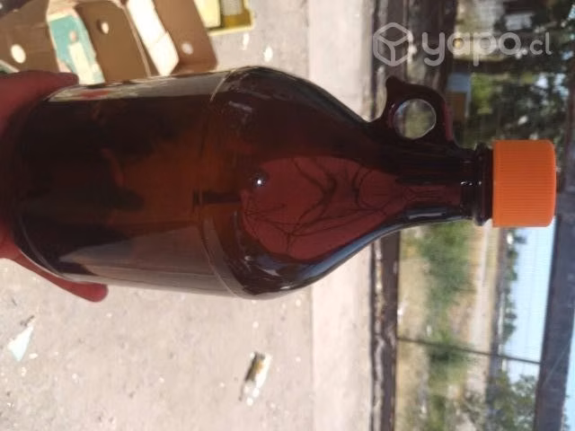 Botella adorno