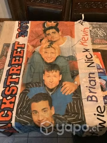 Backstreet boys álbum oficial x2 y lienzo