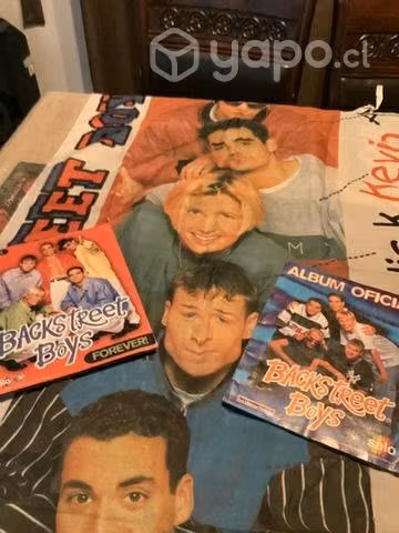 Backstreet boys álbum oficial x2 y lienzo