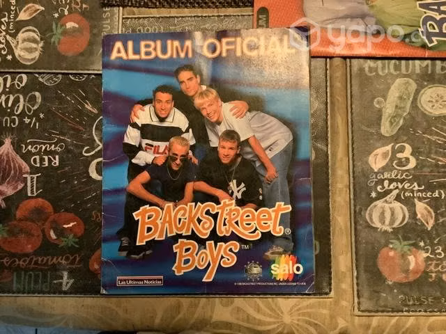 Backstreet boys álbum oficial x2 y lienzo