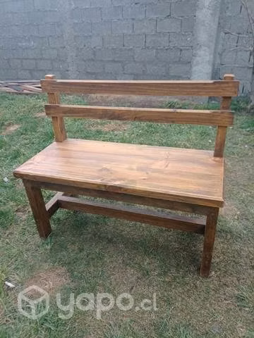 Bancas de madera