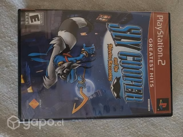 Juego sly cooper ps2