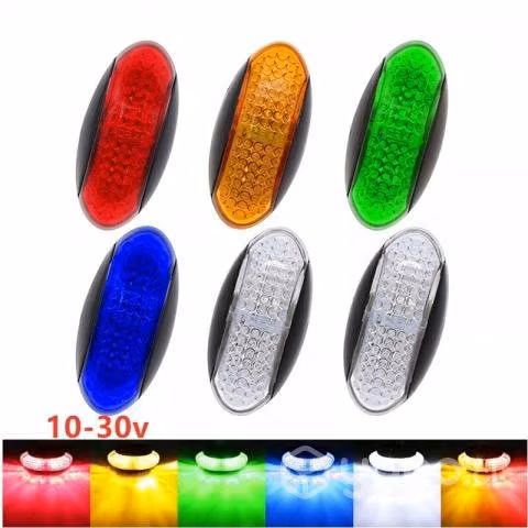 Foco Luz Lateral Posición Led Bi-volts 10 Unidades