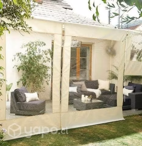 Cortina garden blanca 1.50x200
